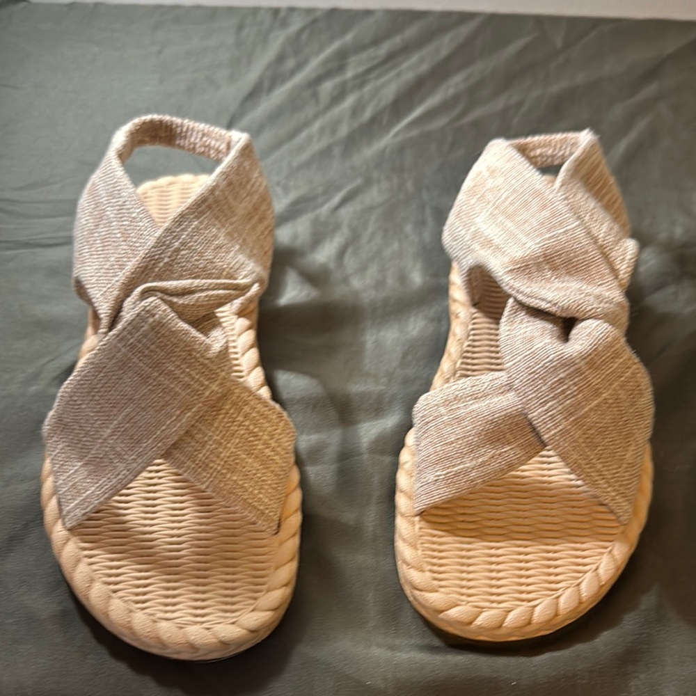 Elegant Cream Sandals
